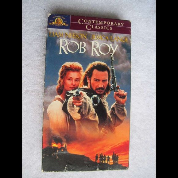 Rob Roy Liam Neeson Jessica Lange MGM 1995 VHS Cassette Tape Bundle for $1 - Picture 1 of 4